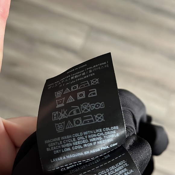 GUESS | Black Shorts with Tie Waist - Picture 6 of 6